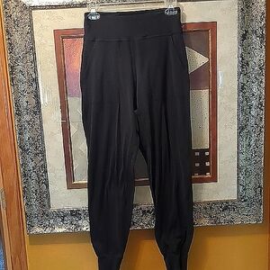 Lululemon Athletica Black Joggers with Tapered Design